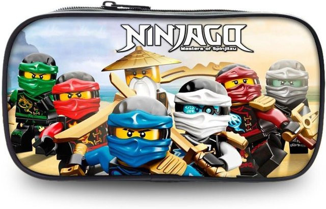 SolaceStone Ninjago Federmäppchen für die Schule aus Polyester in Violett und Multicolour - Bild 1