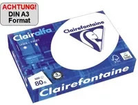 Clairefontaine Clairalfa Multifunktionspapier DIN A3, 80 g/m², hochweiß, 500 Blatt - Bild 2