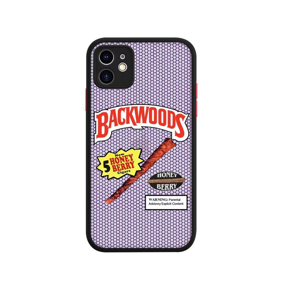B-Backwoods Logo Handyhülle für iPhone 16 15 14 13 12 11 Pro Max Plus X XS Matt Transparent - Bild 2