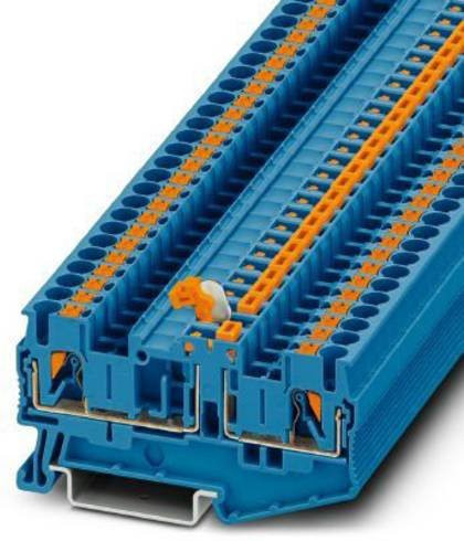 Phoenix Contact 3210163 Messertrennklemme Push-In-Klemme Blau - Bild 1