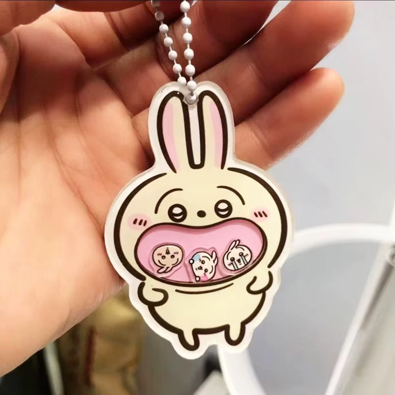 Bandai Cartoon Jiyi Shaker Anhänger Schlüsselanhänger, Acryl, Unisex - Bild 3