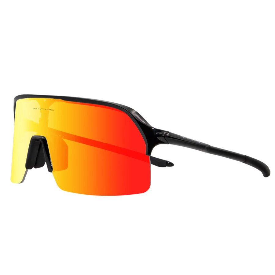 Kapvoe Sportsonnenbrille, Unisex, Vollrand, Kunststoff - Bild 5