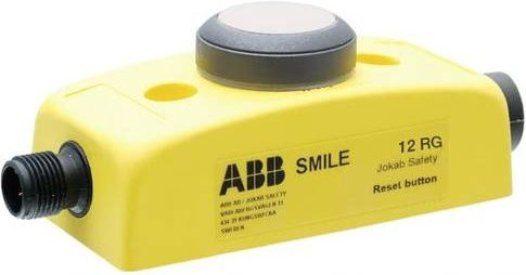 ABB SMILE 12 RG Reset-Taster gelb mit Schraubanschluss - Bild 1