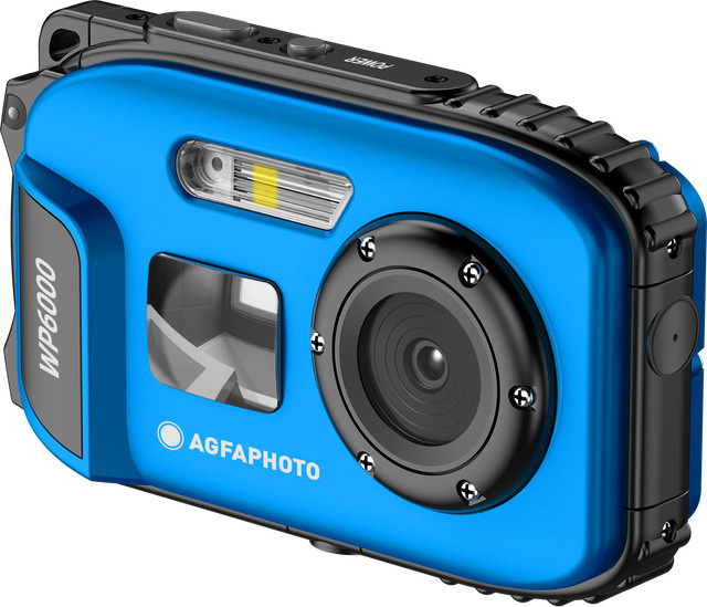 Realishot WP6000 Action Camera in Blau mit USB-C Anschluss - Bild 1