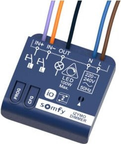 Somfy io Funk-Empfänger UP Licht dimmbar 1822663 in Blau - Bild 2