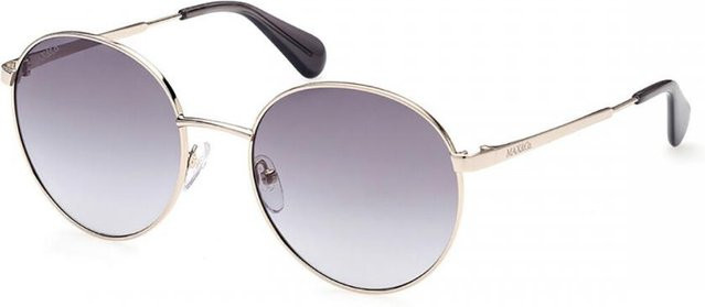 Max & Co. Mo0042 Sonnenbrille, Vollrand, Rund, Metall, Gold, Damen - Bild 1