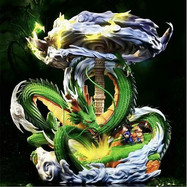 Dragon Ball Shenron Actionfigur, PVC-Statue, 22 cm - Bild 1
