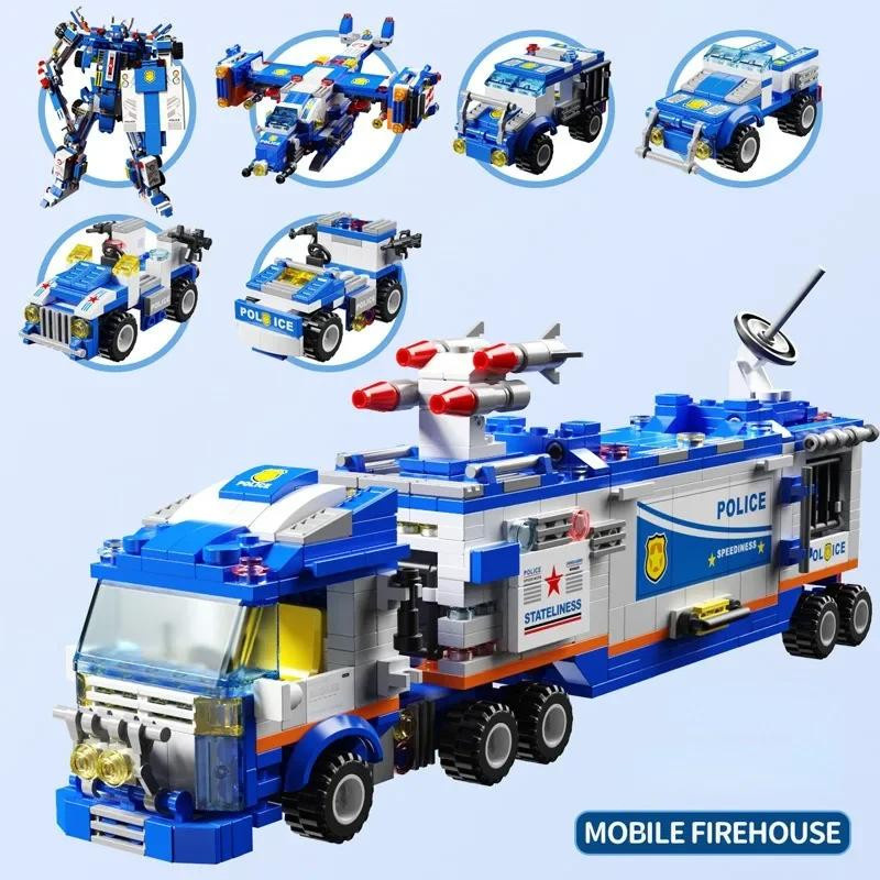 Linyi toy Stadt Polizei Spielset 848 Teile - Bild 2
