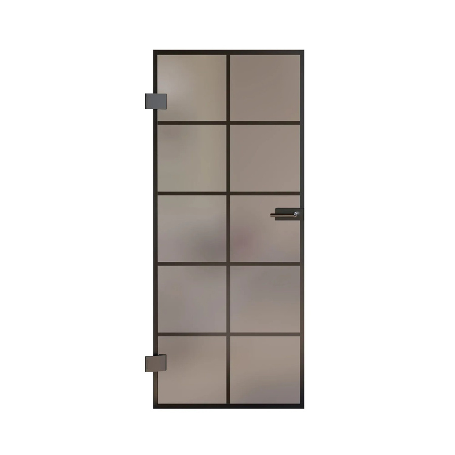 Skyscope Portal Drehtür-Set Slimwork Typ 8 mit satiniertem Glas, Breite: 70,9 cm, Höhe: 209,7 cm - Bild 2
