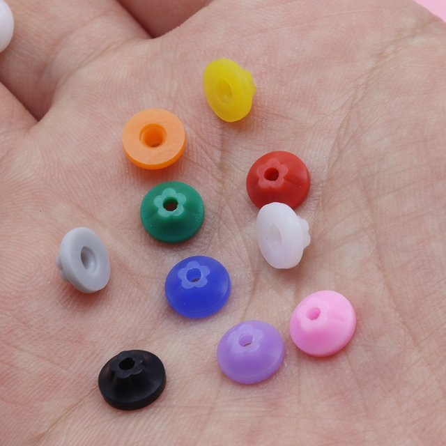 Easy Nail Nagelstaubschutzkappen für 3/32-Zoll-Schaft, 10 Stück, Unisex - Bild 1