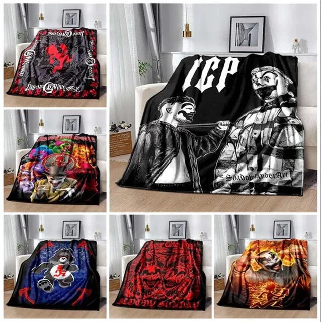 Fasygo Insane Clown Posse Band ICP Juggalo Decke, Multicolor - Bild 1