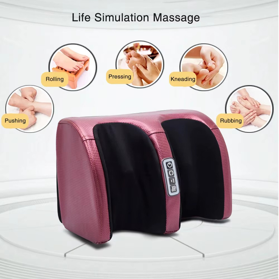 Elektrisches Shiatsu Fußmassagegerät von monclique in Schwarz mit Heizfunktion und Tiefengewebe-Massage zur Schmerzlinderung und Muskelentspannung - Bild 3