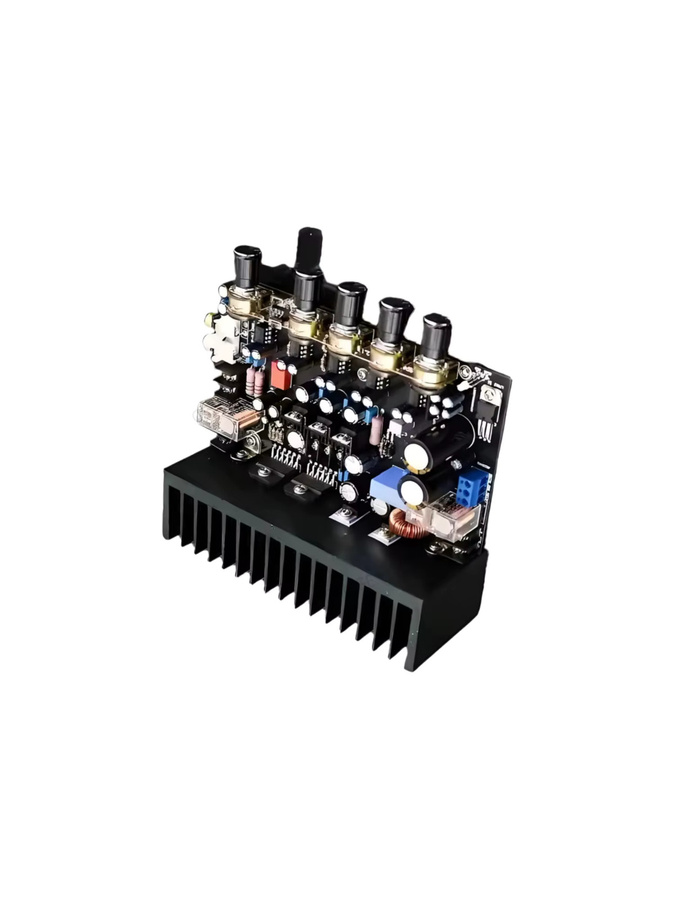 LM3886 2.1-Kanal Digitalverstärker Stereo-Hochleistungsverstärkerplatine mit IRS2092SPBF-Audiochip, 50 W * 2 + 100 W - Bild 2
