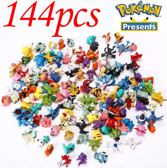 Bandai Pokémon Pikachu Figuren, Sammelfiguren, 24-144 Stück - Bild 1