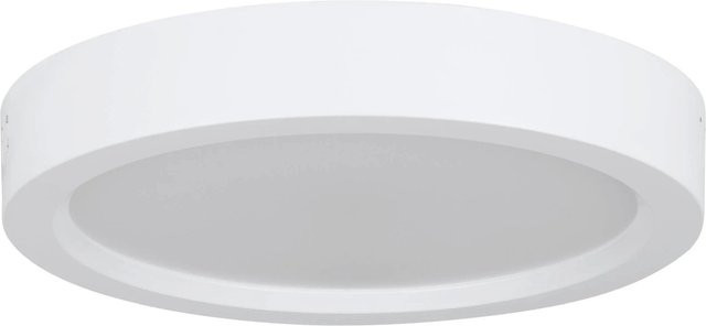 Eglo LED-Deckenleuchte Idun-E in Weiß mit warmweißem Licht, Höhe: 3,1 cm, Durchmesser: 21 cm - Bild 1