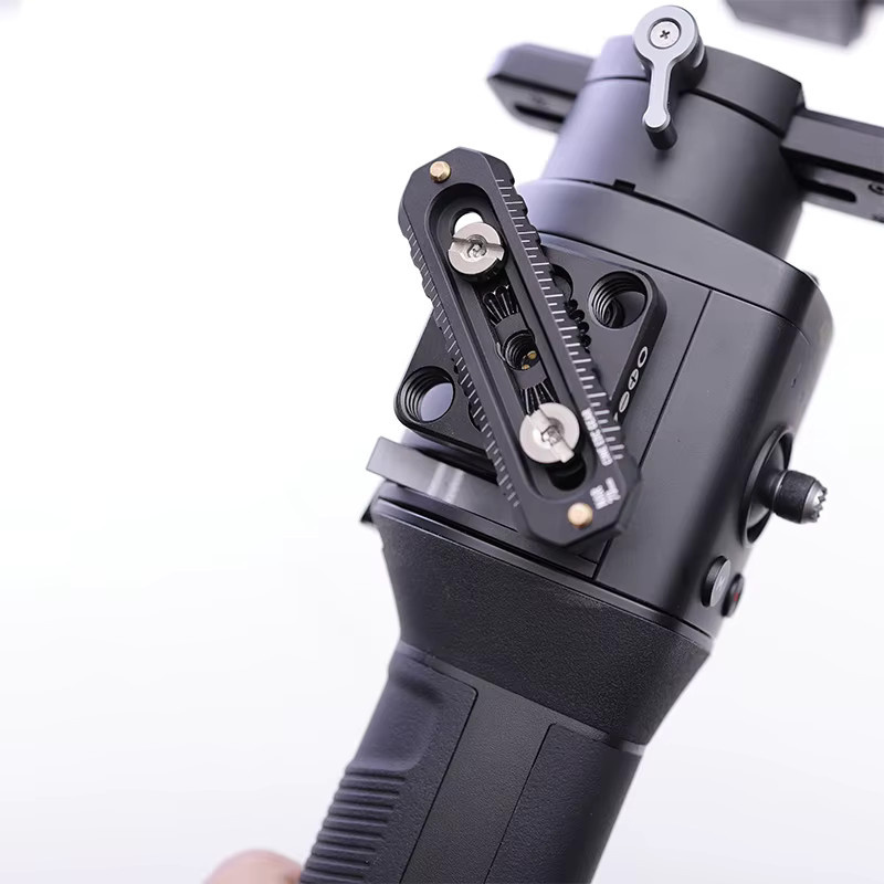 SZKOSTON Mini NATO-Schienen-Kamera-Halterung mit Schnellverschluss in Schwarz für FX3 und FX30, Länge: 48-78 mm, Dicke: 6 mm - Bild 2