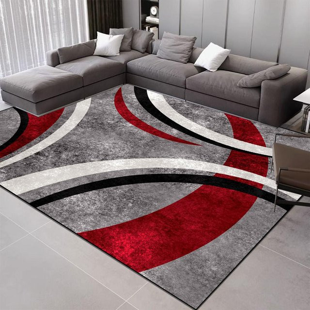 Karpetti Geometrie Teppich in Multicolour, moderner Nordischer Design-Teppich für Wohnzimmer, Schlafzimmer oder Flur, B/T: 180 x 280 cm - Bild 1
