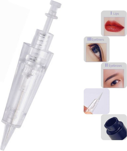 chfeng Bajonett-Patronennadeln, Einweg-Permanent-Make-up-Nadeln, 1R, 3R, 5R - Bild 1