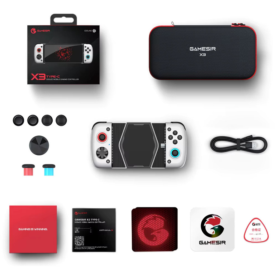 GameSir X3 Mobiltelefon-Gamepad mit Kühlventilator für Cloud-Gaming Xbox Game Pass, STADIA, xCloud und GeForce Now - Bild 5