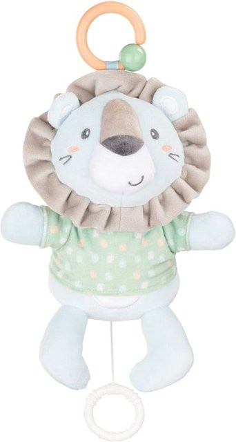 Kikkaboo Baby-Plüsch-Spieluhr Stofftier, Aufzieh-Spieluhr, beige/grün, ab 0 Jahre - Bild 1
