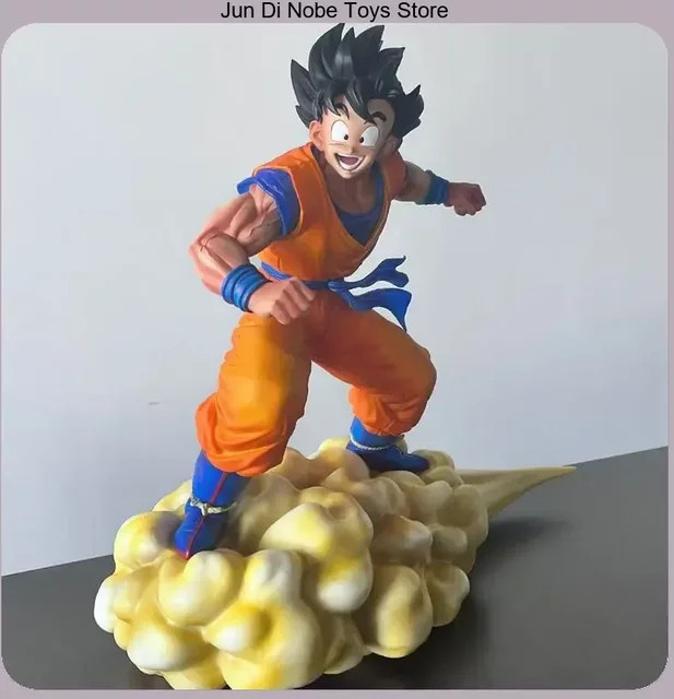 Bandai Anime-Figur Goku auf der Taumelwolke, Sammlerstatue für deine Desktop-Dekoration, Höhe: 31 cm - Bild 1