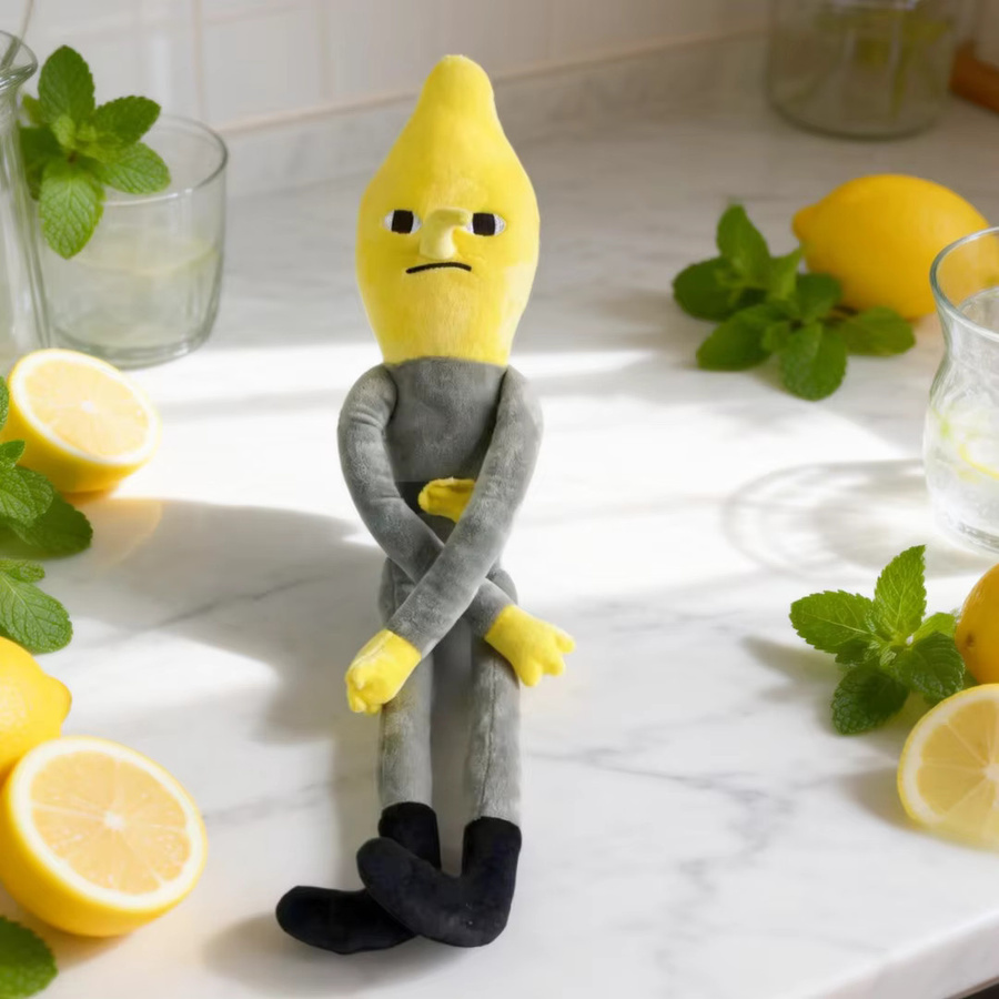 BOOKFONG Duke of Lemon, Spiel-Plüschpuppe, Gelb - Bild 4