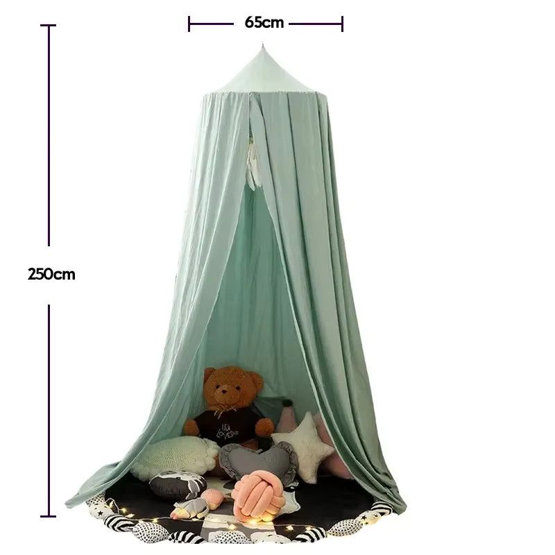 NookDecor Hung Dome Moskitonetz für Baby und Kinder in Pink B - Bild 3