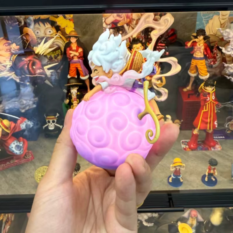 Bandai One Piece Devil Fruit Gear5 Nika Ruffy, Sprachgesteuertes Nachtlicht Figur, Modell Display Spielzeug - Bild 2
