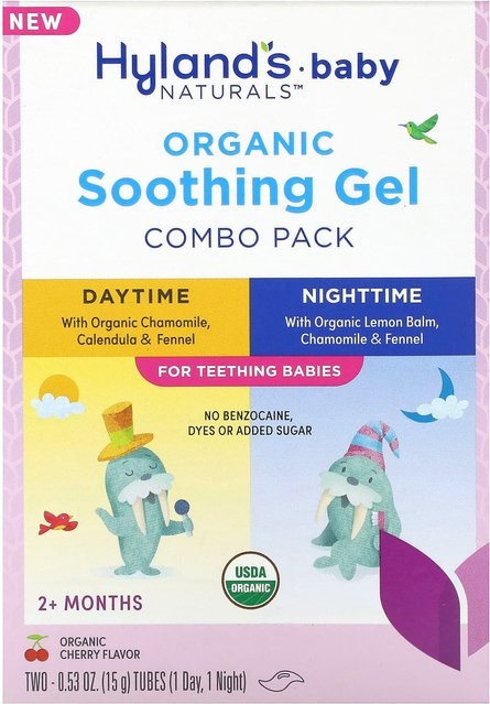 Hyland's Naturals Bio Beruhigungsgel Kombipackung, Kirsche, 2 x 15 g - Bild 1