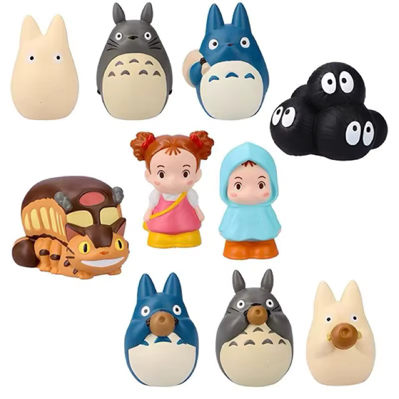 Banpresto Japanische Anime Weißer Drache Kohle Ball Elf Gesichtslose Männliche Finger Puppe, Set / Bundle - Bild 3