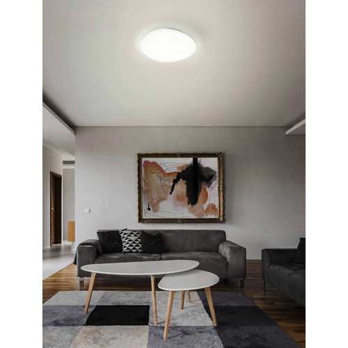 Eglo SILERAS-A Wand- und Deckenleuchte aus Stahl in Weiss, dimmbar mit LED und CCT-Funktion - Bild 2