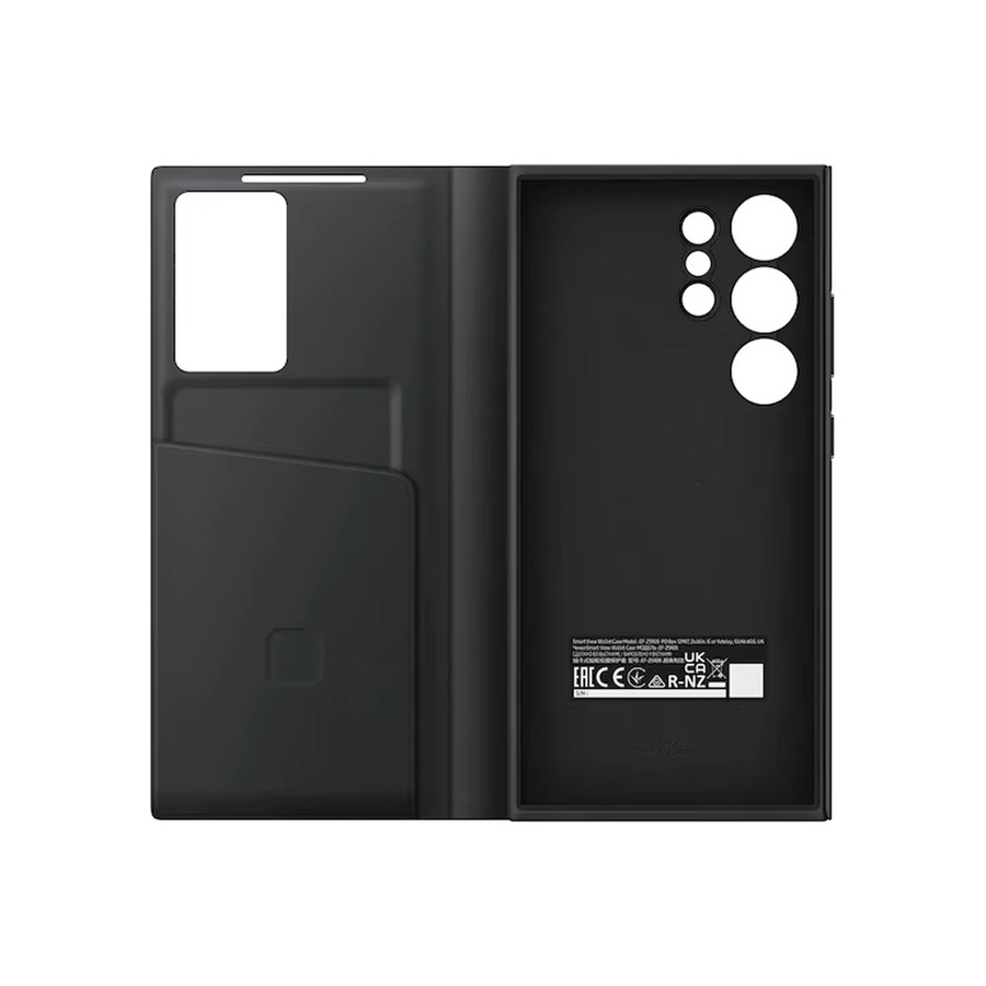 S-View Window Leder Wallet Card Case für Samsung Galaxy S25 S24 S23 Ultra S22 FE A55 A56 in Pink - Bild 5