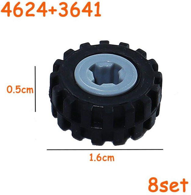 LEGO Technic Reifenrad-Kreuzloch-Satz, Konstruktion Bausteine, ab 14 Jahren - Bild 1