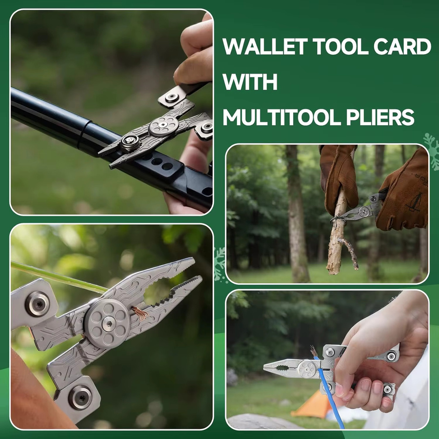 NexTool Silver Blade EDC-Multitool 14-in-1 in Silber - Bild 2