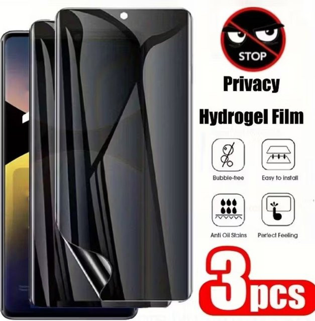 3 Stück Hydrogel-Displayschutzfolie für Huawei Enjoy 9 9e 9s 10 10e 20 50 50z 60 P60 70 70S 70X 70Z 80 SE Pro Plus 5G, transparent - Bild 1
