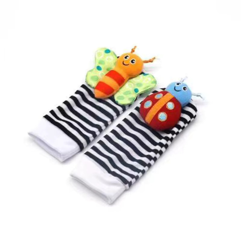 OIMG Baby-Rassel-Socken, Lernspielzeug, ab 0 Jahre, Unisex, Bunt / Mehrfarbig - Bild 3