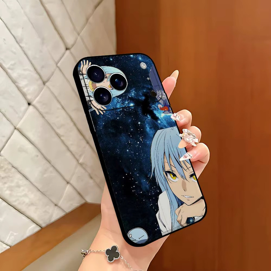 Mesuca Handyhülle Slime Anime Rimuru Tempest für iPhone 11 bis iPhone 17 Pro Max in Multicolour - Bild 3