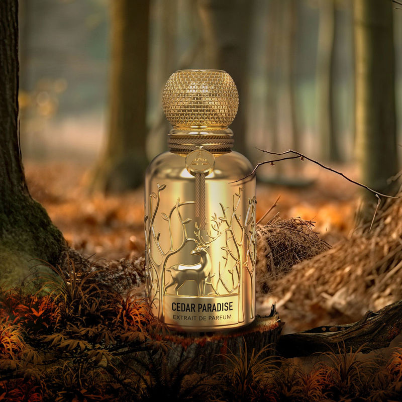 Auraa Desire Cedar Paradise Extrait de Parfum Gold 100ml - Bild 4