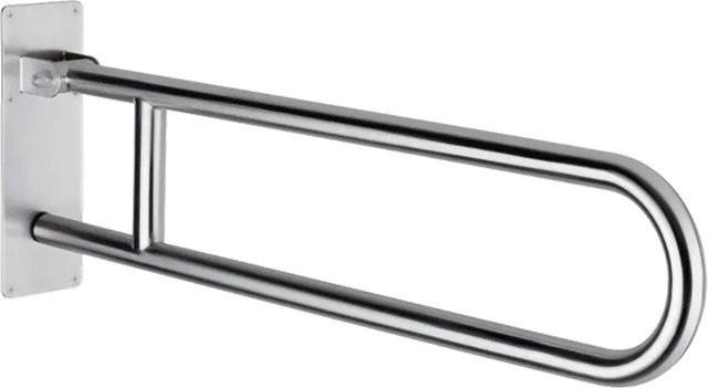 Delabie Stützgriff Basic aus Edelstahl in Silber, Durchmesser: 32 mm, Länge: 850 mm - Bild 1