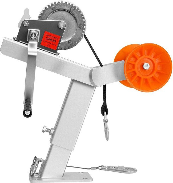 Buying Solutions Bootsanhänger Windenständer mit Rolle in Silber, Tragkraft 544 kg - Bild 1