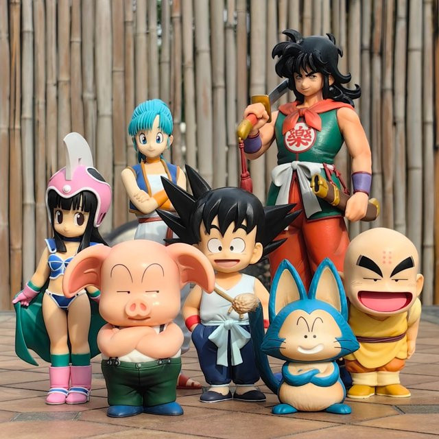Bandai Dragon Ball Super Actionfiguren, 6-teiliges Set, bunt/mehrfarbig - Bild 1