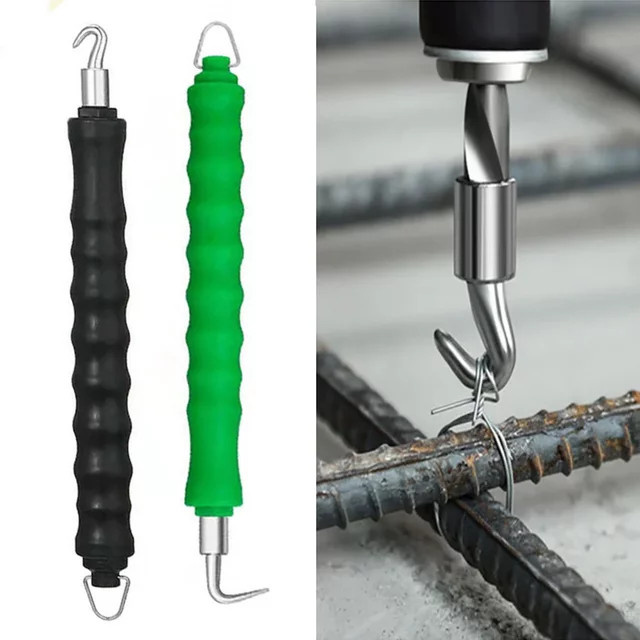 Teaglede Halbautomatische Rebar-Bindemaschine mit Drahtknotenzange und Bindungshaken in Grün - Bild 1