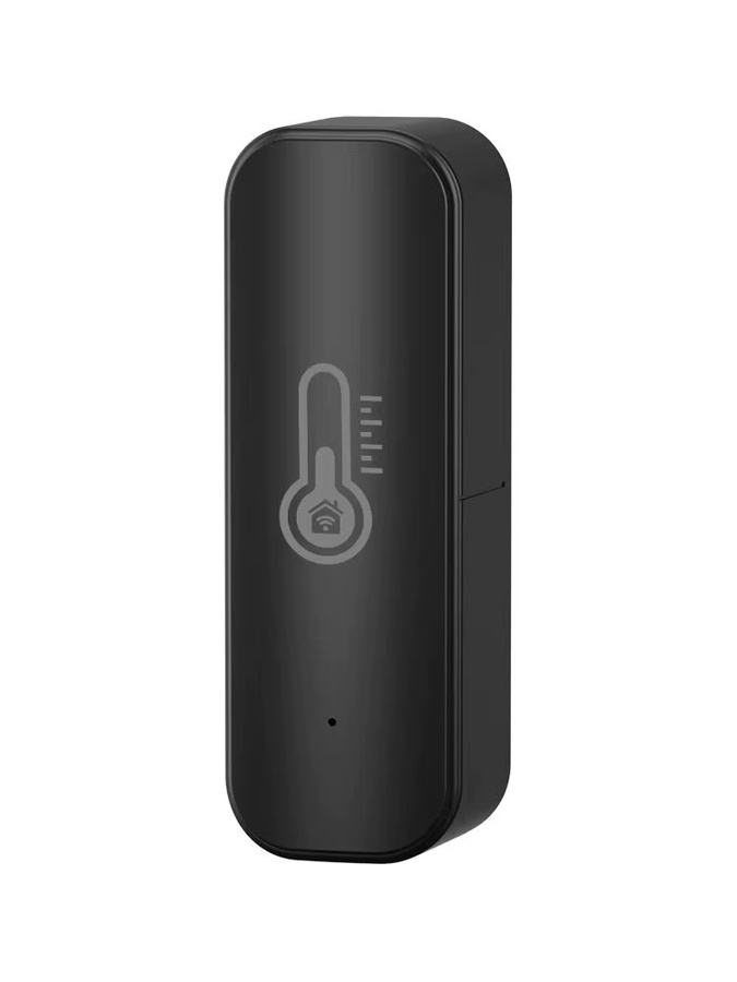 eMastiff WLAN Temperatur- und Feuchtigkeitssensor in Schwarz mit App-Steuerung und Smart Home Integration für Tuya Smart, Alexa und Google Home - Bild 5