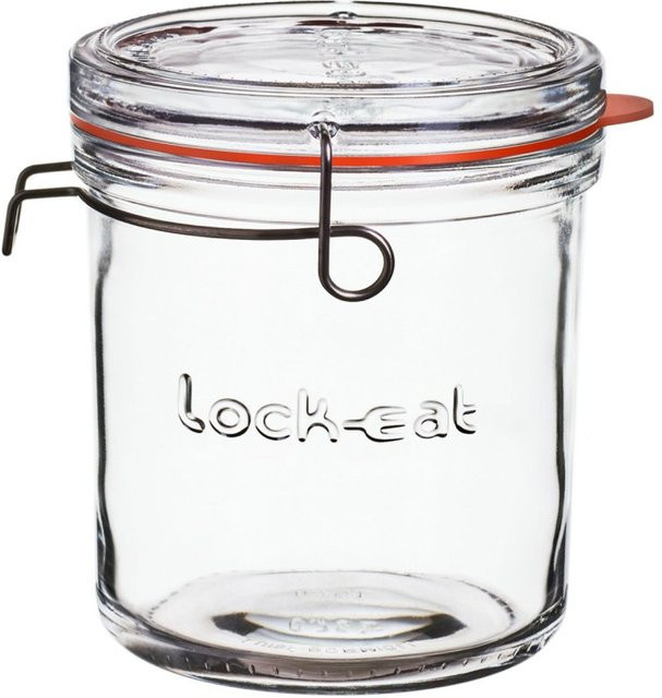 Bormioli Rocco Lock-Eat Einmachglas mit Deckel, transparent, 750 ml - Bild 1