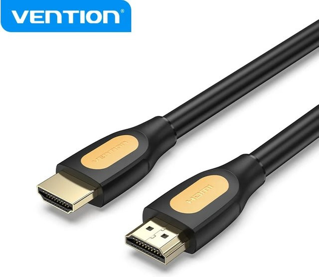 Vention HDMI 2.0 Kabel in Schwarz für 4K Video und Audio - Bild 1