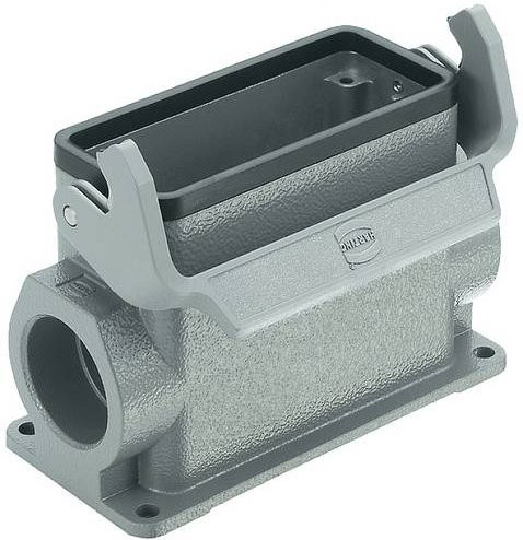 Harting Sockelgehäuse 19300160292 aus Aluminium in Grau - Bild 1