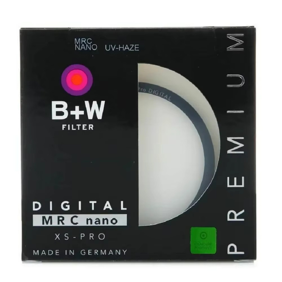 B+W UV XS PRO MRC Nano HAZE Schutzfilter für Nikon Sony Canon Kamera in Schwarz - Bild 2