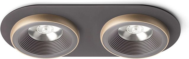 Rendl Einbauleuchte Sharm R II LED in Braun und Perlgold mit 20 W - Bild 1