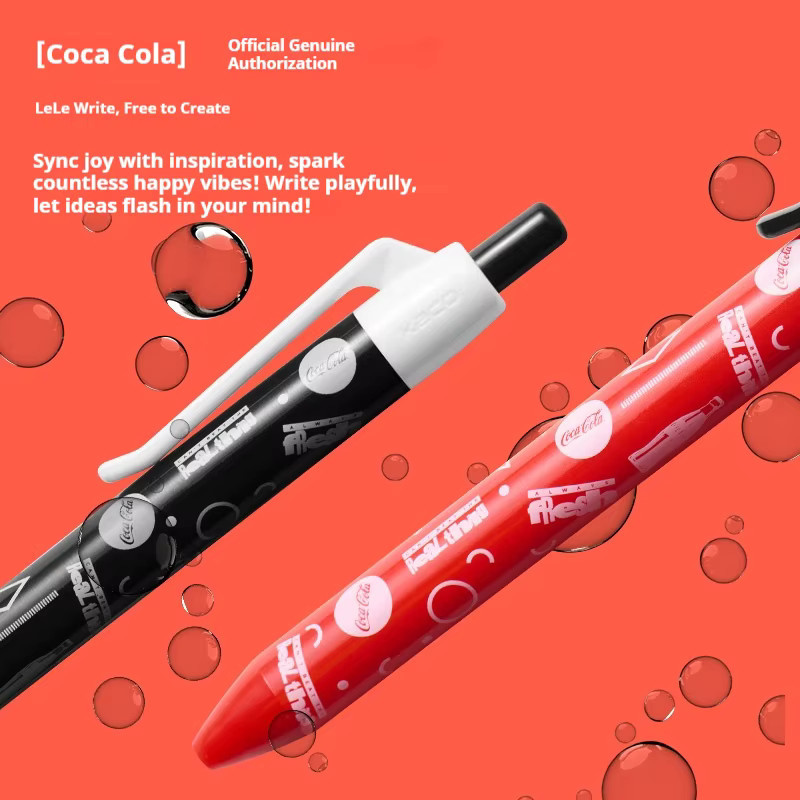 Kaco Gel-Tintenstift-Set Coca-Cola mit ST-Spitze für glattes Schreiben und Journaling - Bild 2
