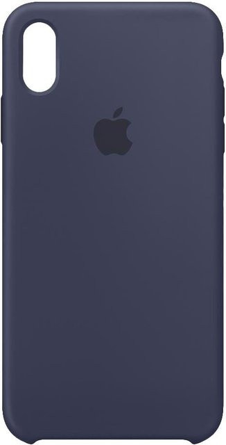 Apple iPhone XS Max Silikon Case in Mitternachtsblau - Bild 1